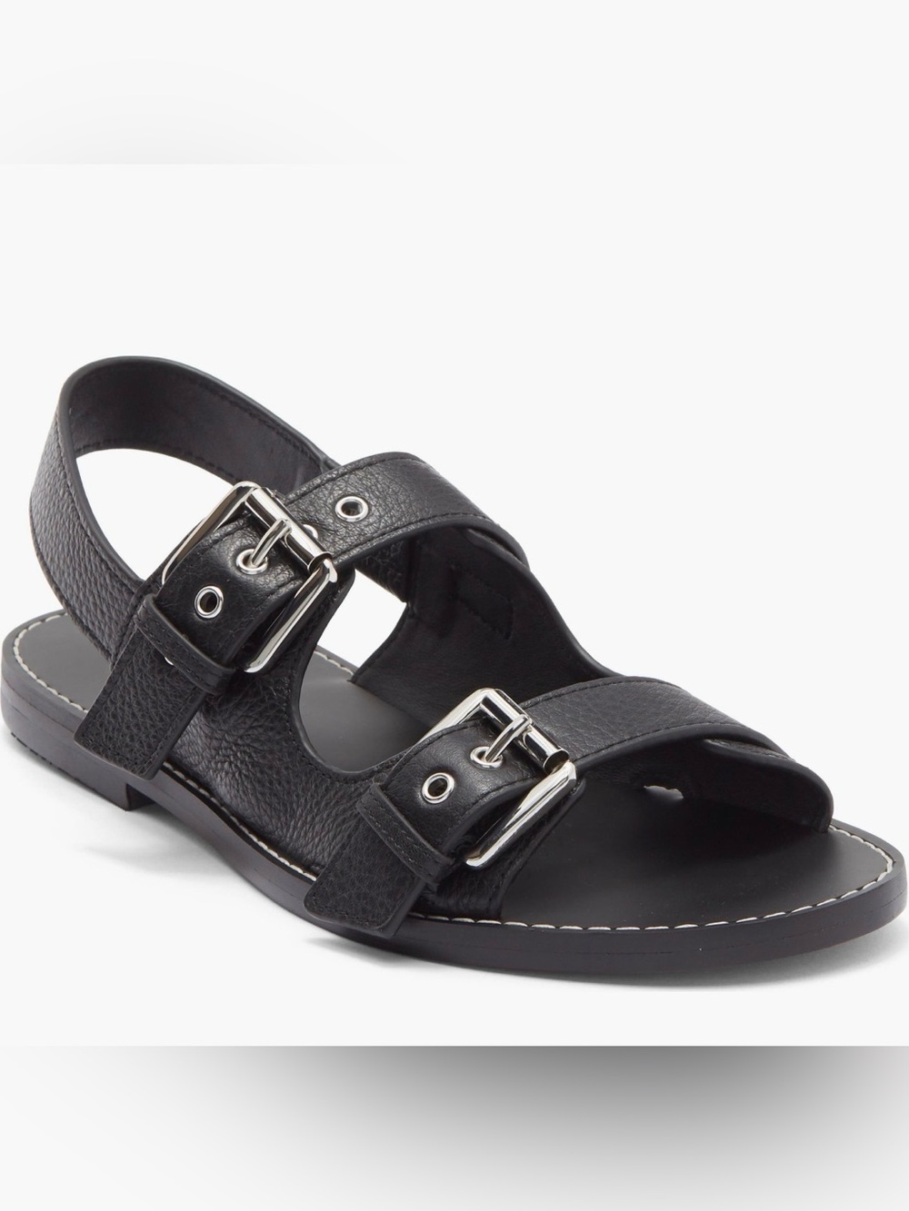 Madewell The Maude Double Strap Slingback Sandals